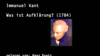 Immanuel Kant  Was ist Aufklärung 12 [upl. by Godiva]