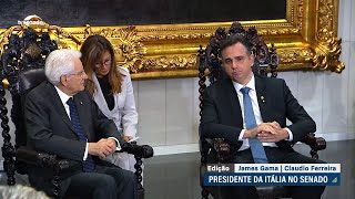 Visita de Mattarella marca os 150 anos da imigração italiana no Brasil [upl. by Mureil]