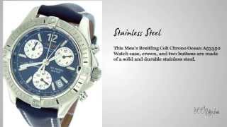 Breitling Colt Chrono Ocean A53350 Flyback Watch [upl. by Ellehcar520]