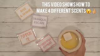 DIY Wax Melts using Essential Oils [upl. by Daniels]