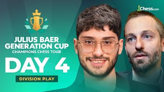 Magnus v Levon amp Alireza v Grischuk In Winners SF Julius Baer Generation Cup DIV I [upl. by Carpio78]