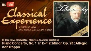 Tchaikovsky  Piano Concerto No 1 in BFlat Minor Op 23  Allegro non troppo [upl. by Arait]