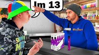 Buying Vapes While Acting Like A Kid [upl. by Coy]