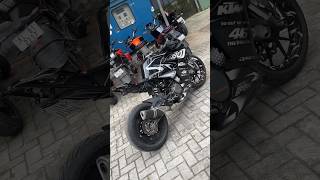 RC 390 tail kit install ⚡ Black colour ktm 🖤 rc390 ytshorts shorts viral [upl. by Ronoel]