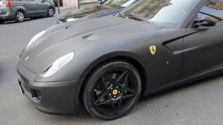 full black Ferrari 599 GTB [upl. by Eradis]