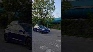 Tesla Model 3 Performance  Brutal Launch Control tesla model3 performance shorts viral cars [upl. by Yenruoj692]