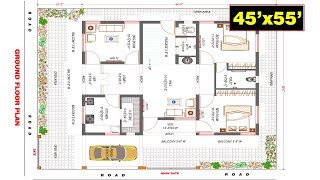 35X50 4BHK G1 House Design  195 Gaj with mindblowing Interior design  DV Studio [upl. by Notsnhoj]