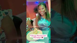 Fairways Restaurant Tobago  A Beautiful Dinning Experience  restaurant food trinidadandtobago [upl. by Jody]