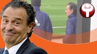 El vídeo del plantón de los jugadores a Prandelli [upl. by Ogdan]