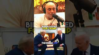 Rogan on Biden Voting for Trump [upl. by Jimmie449]