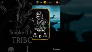 Free SMOKE LK 7T2 Triborg 🔥 Mortal Kombat Mobile Gameplay [upl. by Mcmurry]