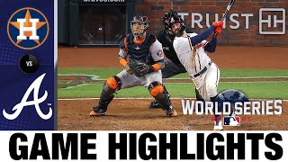 Astros vs Braves World Series Game 4 Highlights 103021  MLB Highlights [upl. by Taite]