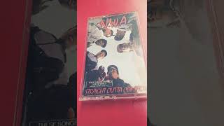 NWA Gangsta Gangsta Straight Outta Compton Cassette Tape 1988 Priority Records Eazy E [upl. by Hadden]