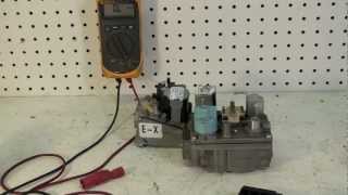 How to test the gas valve on a gas furnace with an ohmmeter [upl. by Ujawernalo]