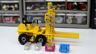 LIVE • Motorizing the Original LEGO Forklift [upl. by Hayidah]