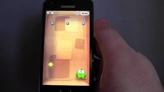 Cut The Rope Android Game [upl. by Llirrehs]