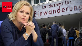 Faeser will Familiennachzug für Migranten erleichtern [upl. by Derte]