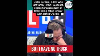 This Will Create More Hamas Jewish Caller Criticizes Israels Strategy  James OBrien Show [upl. by Sadoc]