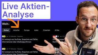 LIVE AktienAnalyse – Worauf es die nächsten Wochen WIRKLICH ankommt [upl. by Elleron661]