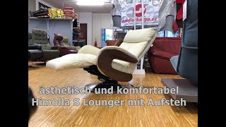 Himolla 7818 S Lounger Relaxsessel elektrisch Aufstehhilfe nuss Leder Rettich by profischnappde [upl. by Suckram]