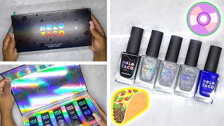 DIY Testing Holo Taco Nail Polish Kit [upl. by Innus]