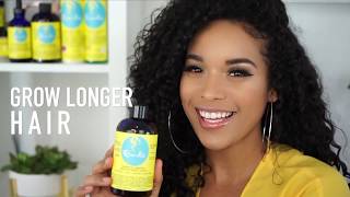 Grow Longer Hair with CURLS Blissful Lengths Liquid Hair Growth Vitamin [upl. by Shabbir]