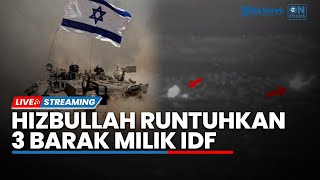 🔴Hizbullah Lancarkan Balas Dendam Serangan Maut ke 3 Barak IDF Auto Runtuh dalam 30 Menit [upl. by Kuska338]