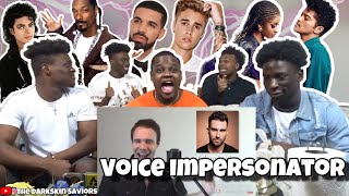 ONE GUY 54 VOICES With Music Drake TØP PATD Puth  Famous Singer Impressions REACTION [upl. by Baese]