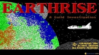 Earthrise gameplay PC Game 1990 [upl. by Eissim]