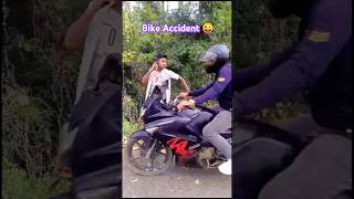 Bike Accident 😜Comedy 😜 shorts youtubeshorts comedy mrjagatsinghpuria [upl. by Muirhead430]