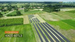 Farma fotowoltaiczna 1MW  Bliskowice  Reca Solar [upl. by Nelra]