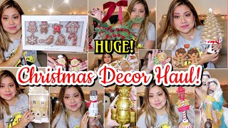 🌟🍪🎄HUGE CHRISTMAS DECOR HAUL GINGERBREAD amp TRADITIONAL CHRISTMAS DECOR 🔔🎅🏻🤶🏻 [upl. by Trimmer622]