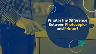 What is the Difference between Photocopier and Printer [upl. by Gudrun]