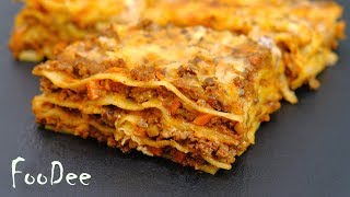 Лазанья  доступный и простой рецепт  Запеканка Лазанья  Lasagne recipe EN [upl. by Crispen]