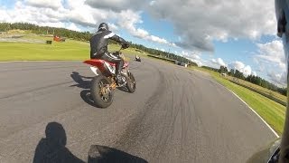 CR500 AF Supermoto vs Roadracers [upl. by Aitnohs]