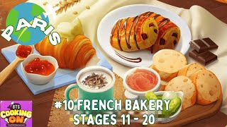 BTS Cooking On  TinyTAN Restaurant  PARIS 41 FRENCH BAKERY Stages 112O [upl. by Bohlen]