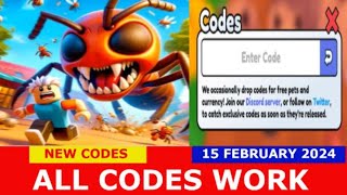 ALL CODES WORK NEW TIGER PET Titan Pet Simulator ROBLOX  NEW CODES 02152024 [upl. by Ruelu]