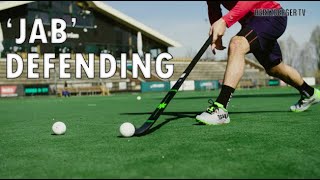 Jab Defending Hertzberger TV Field Hockey Tutorial [upl. by Aikemehs670]