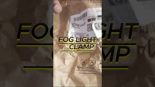 TVS Raider fog lamp fixing  fog light clamp unboxing review tvsraider [upl. by Bassett]