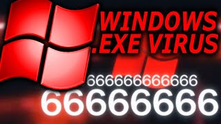 SCARIEST WINDOWSEXE MALWARE EVER  WINDOWS 92EXE and WINDOWS LONGHELL VIRUS [upl. by Alla]