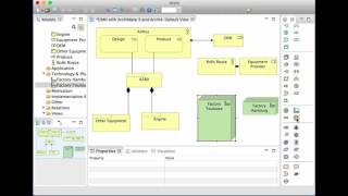 DMN modeling with factories using ArchiMate 3 Archi and Graphico [upl. by Divadnhoj520]