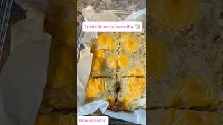 Torta de arroz sencilla 🍚❤️🫶🏻 arroz recetas ideas cook food [upl. by Kucik]