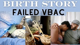 BIRTH STORY Traumatic Birth Experience and a failed VBAC carolineshaba [upl. by Haerr383]