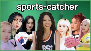 dreamcatcher being a sporty group 🏀 스포티한 드림캐쳐 [upl. by Akcimat]