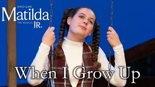 Matilda Jr  When I Grow Up  TKA Theatre Co [upl. by Underwood117]