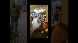 Birmingham UK  Security Team Baffled When Alerted Of Massive Robbery Taking Place 🇬🇧 UKMWshorts [upl. by Atnahsal]