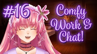 【Comfy Work amp Chat 16】 Live anime girl to relaxstudycoworktalk to 【Arielle Noriboshi  VTuber】 [upl. by Annaira714]