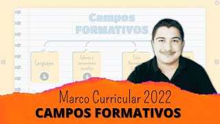 Cuáles son los campos formativos del Marco Curricular 2022  Resumen [upl. by Noyerb914]