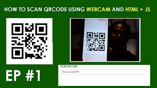 EP1How to read QR Code using WebCam Scanner JS instascanjs  Reading QR Code  Free source code [upl. by Einimod]