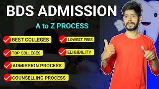 BDS Course Details  BDS Admission 2024  BDS Admission Process  Best Dental Colleges in India [upl. by Pitt656]